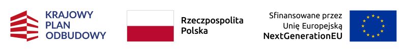 dofinansowanie z KPO - logo w wersji podstawowej poziomej