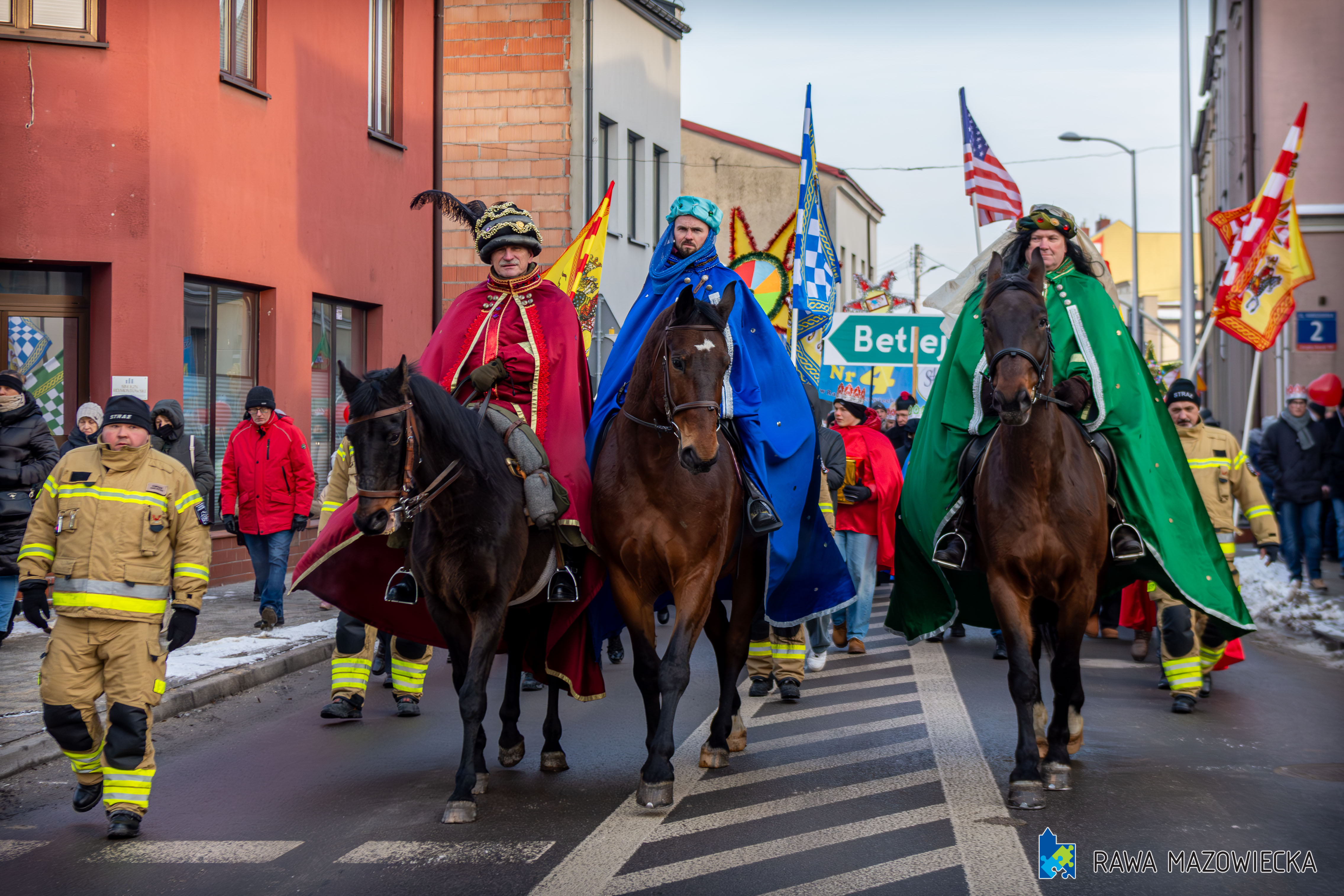 %Orszak Trzech Króli w Rawie Mazowieckiej