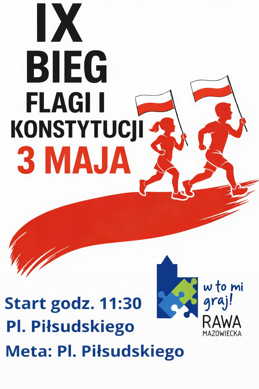 % Bieg Flagi